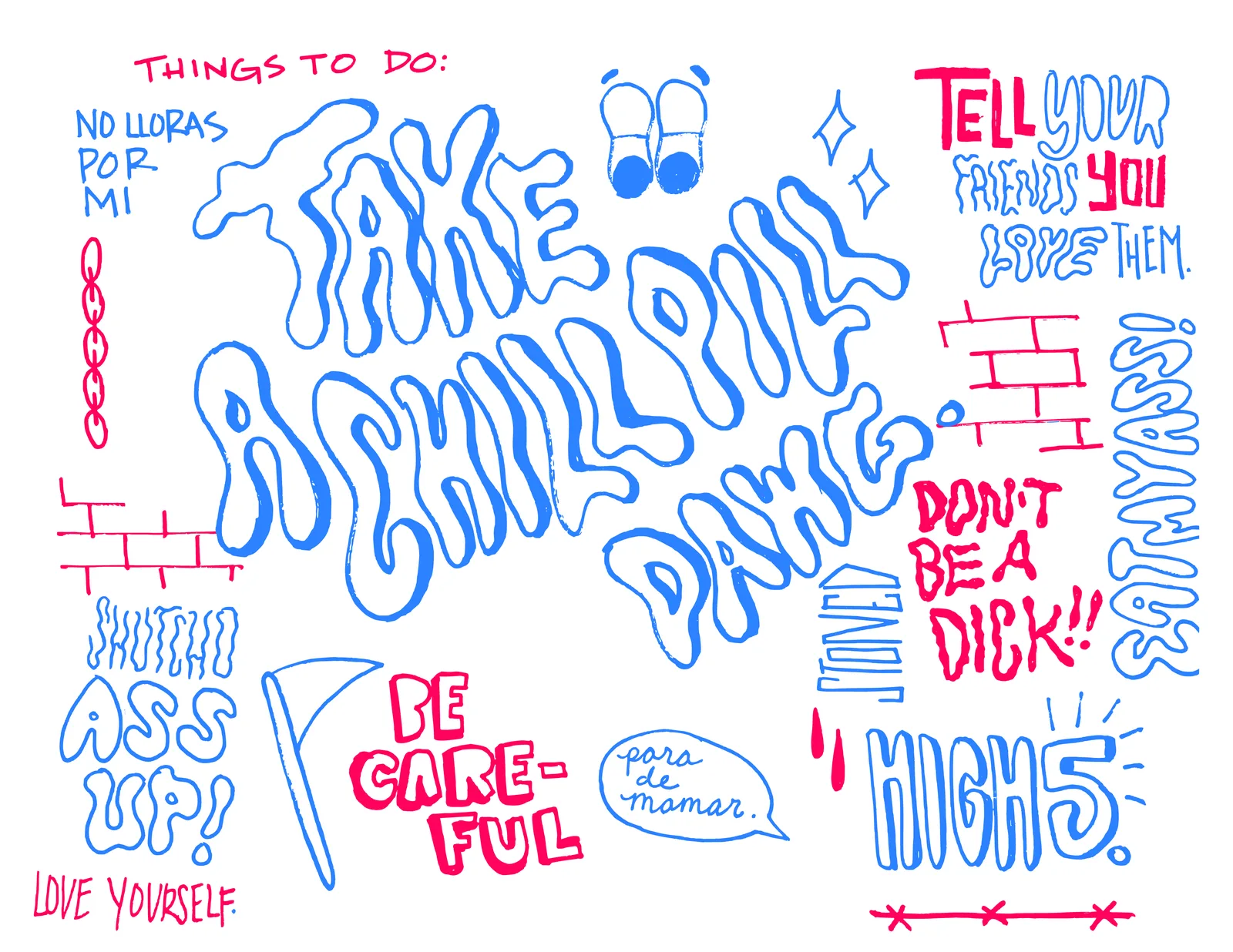 Miserable at Best Zine, plate 7 of 16