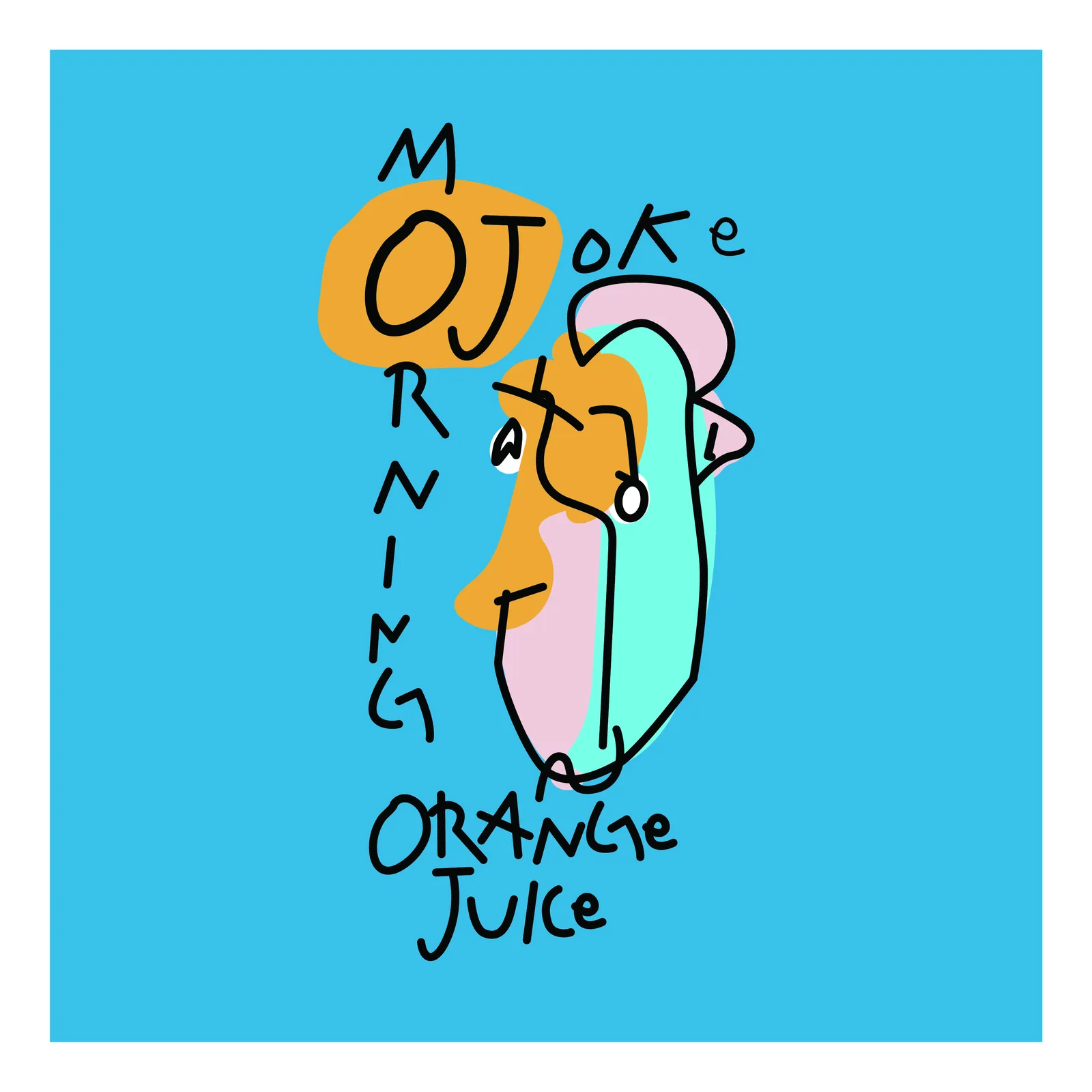 Morning OJ ok., Branding Exploration, plate 2 of 3