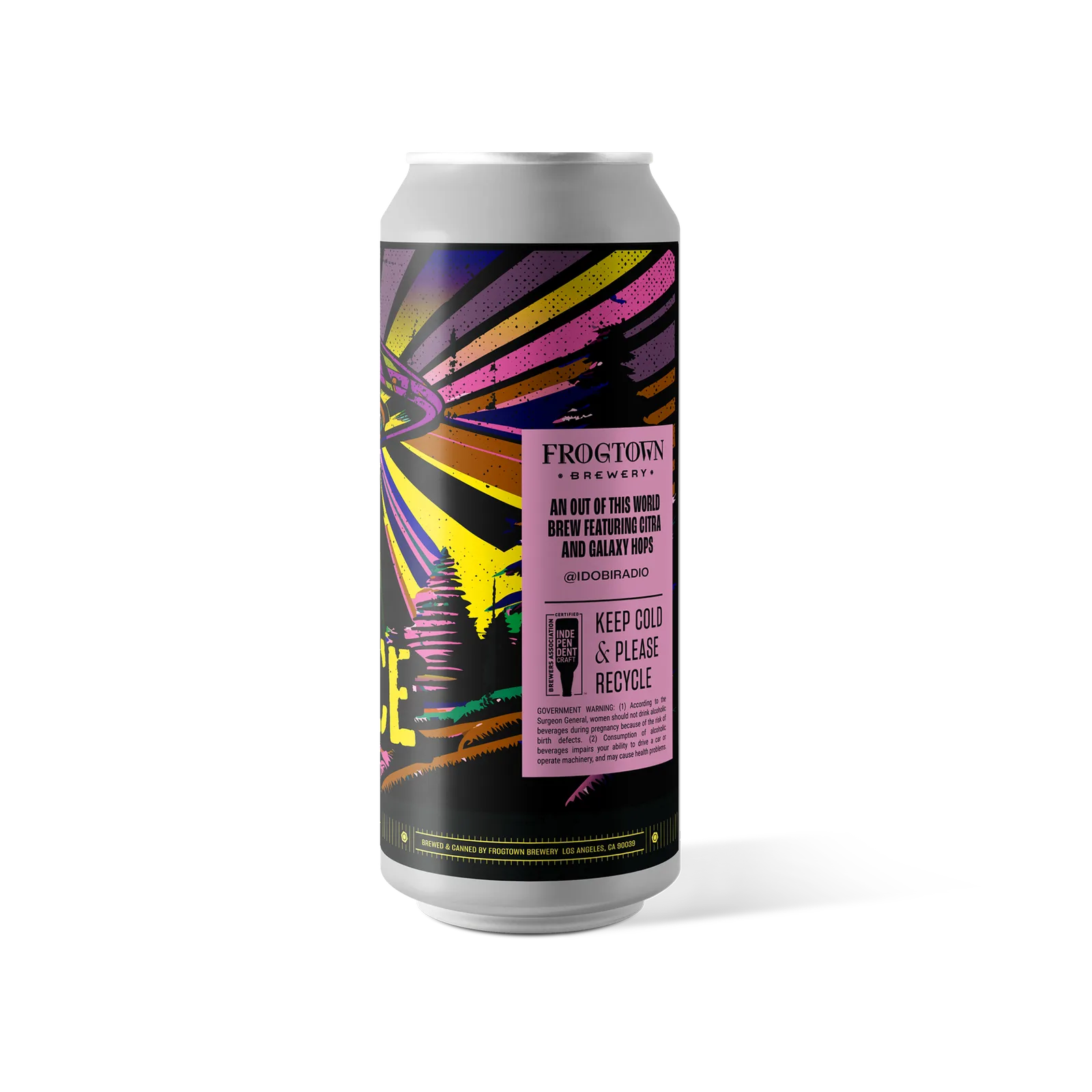 Moshed In Space, Frog Town Brewery X Idobi Radio Label, plate 3 of 10