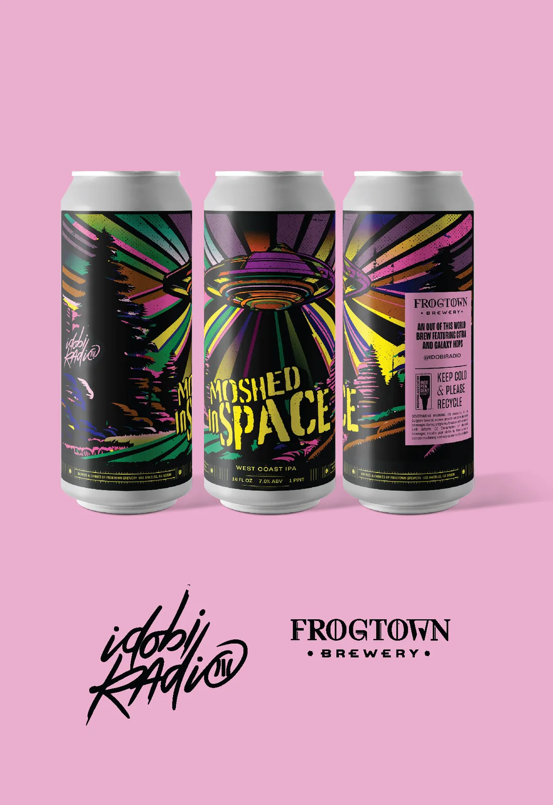 Moshed In Space, Frog Town Brewery X Idobi Radio Label, plate 9 of 10