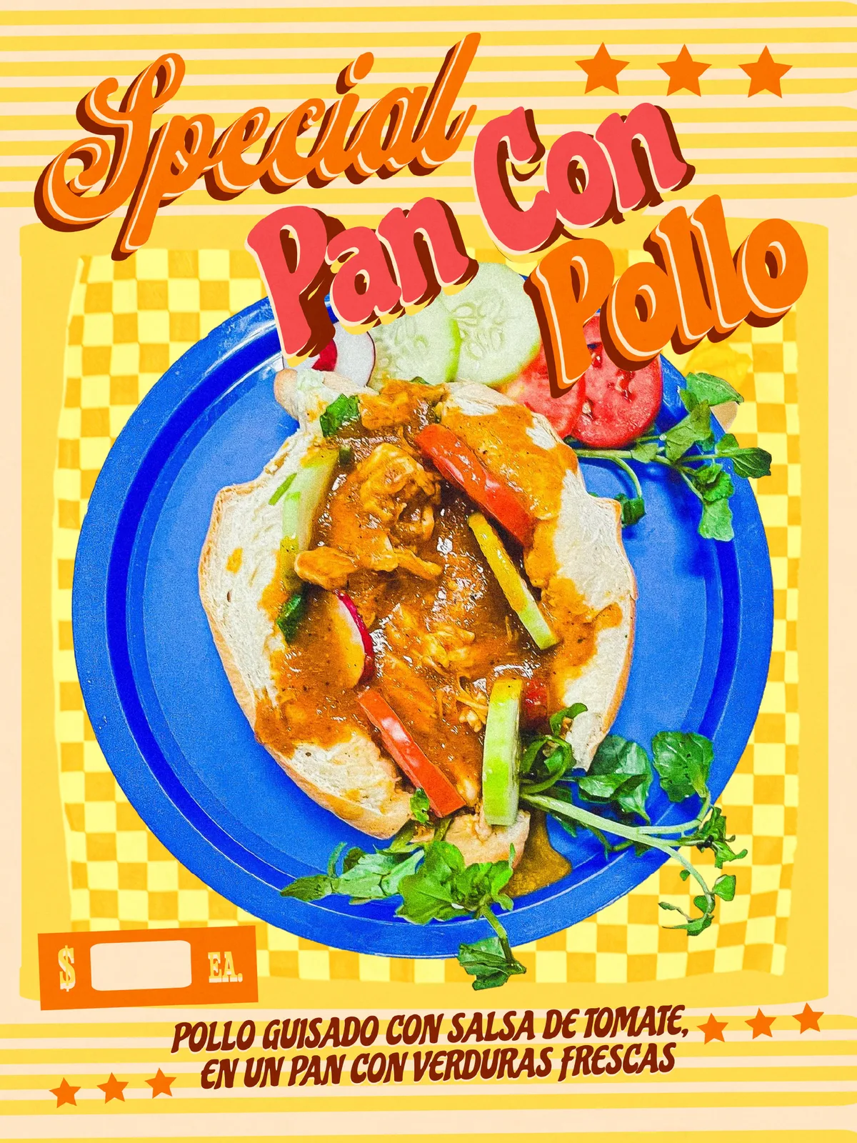 Pupuseria Nathalia, Menu Design, plate 3 of 5
