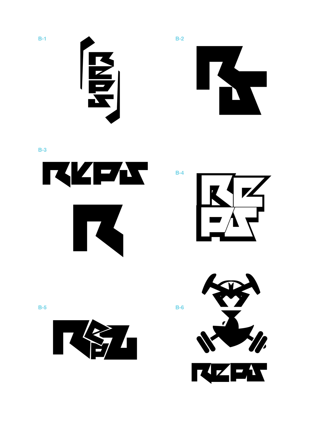 REPS Packaging Exploration, plate 14 of 16