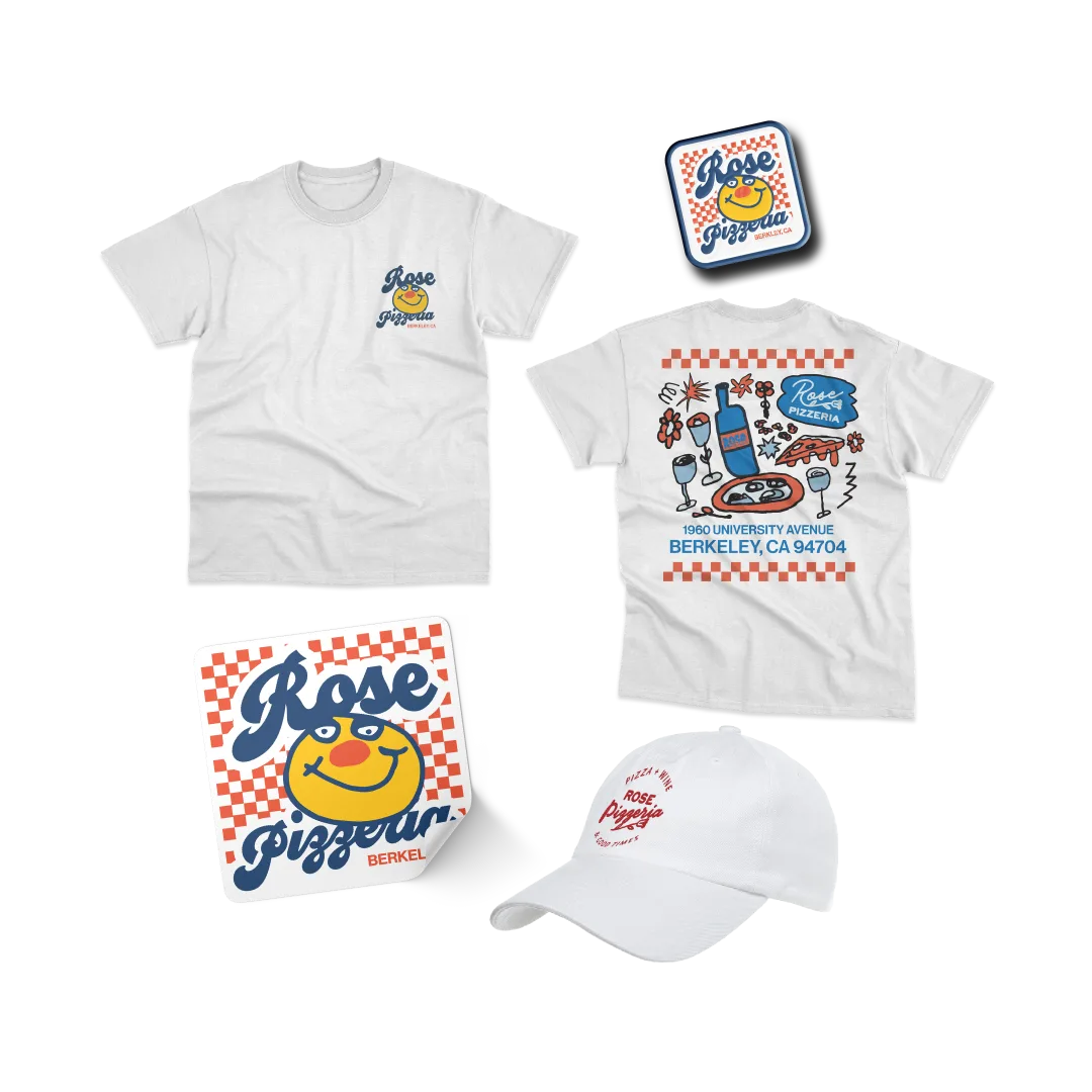 Rose Pizzeria, Smiley Merchandise, plate 4 of 11