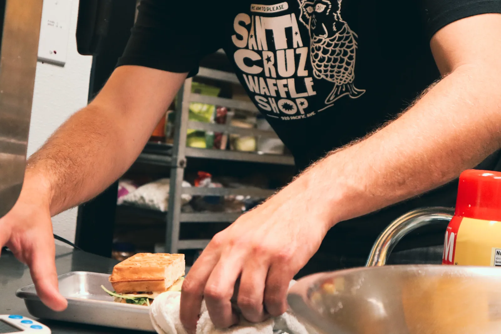 Santa Cruz Waffle Shop, Brand Identity, plate 26 of 36