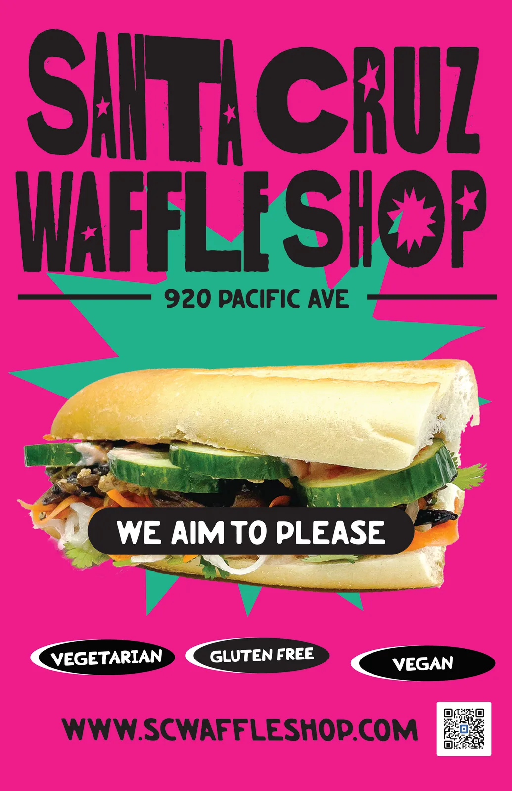 Santa Cruz Waffle Shop, Brand Identity, plate 28 of 36