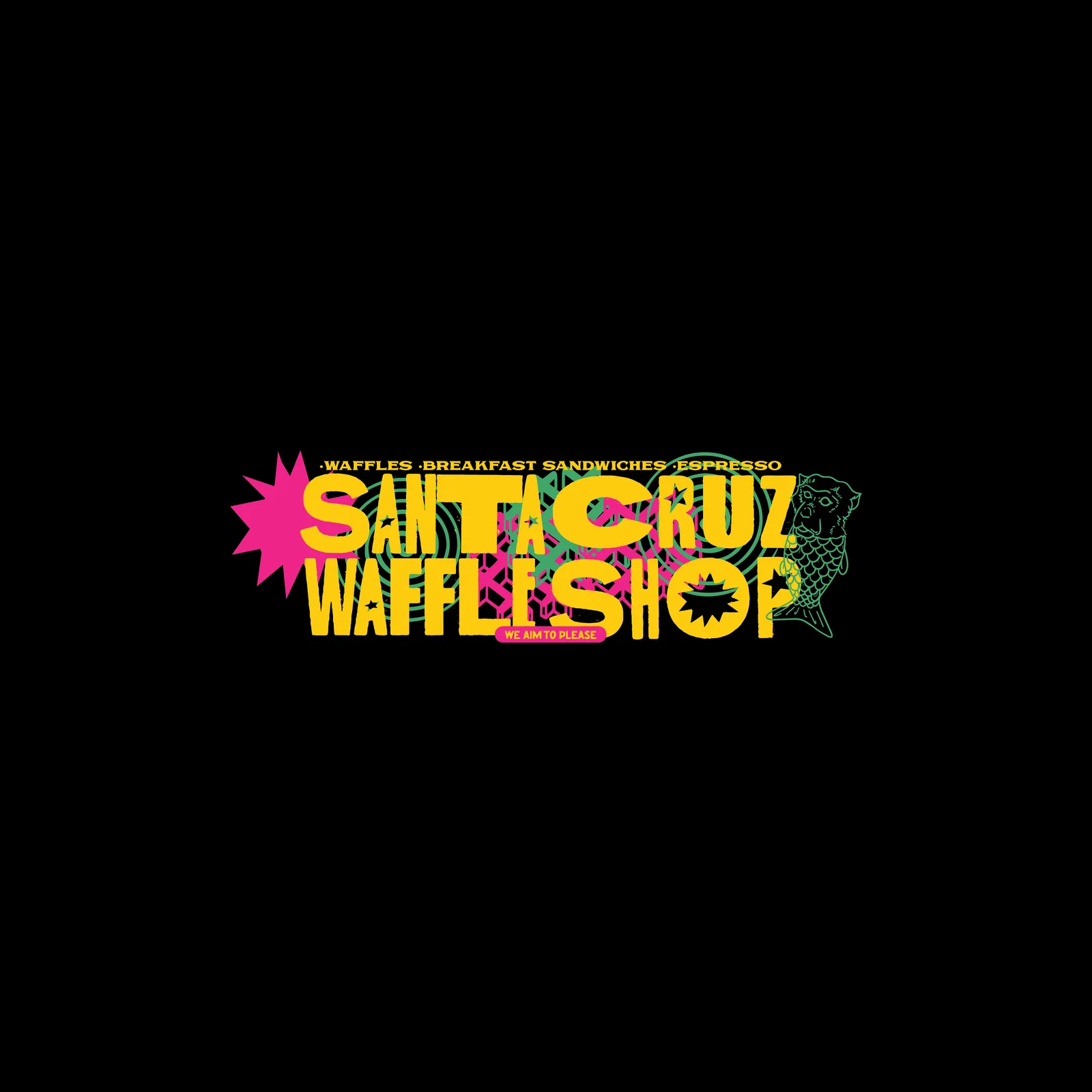 Santa Cruz Waffle Shop, Brand Identity, plate 34 of 36