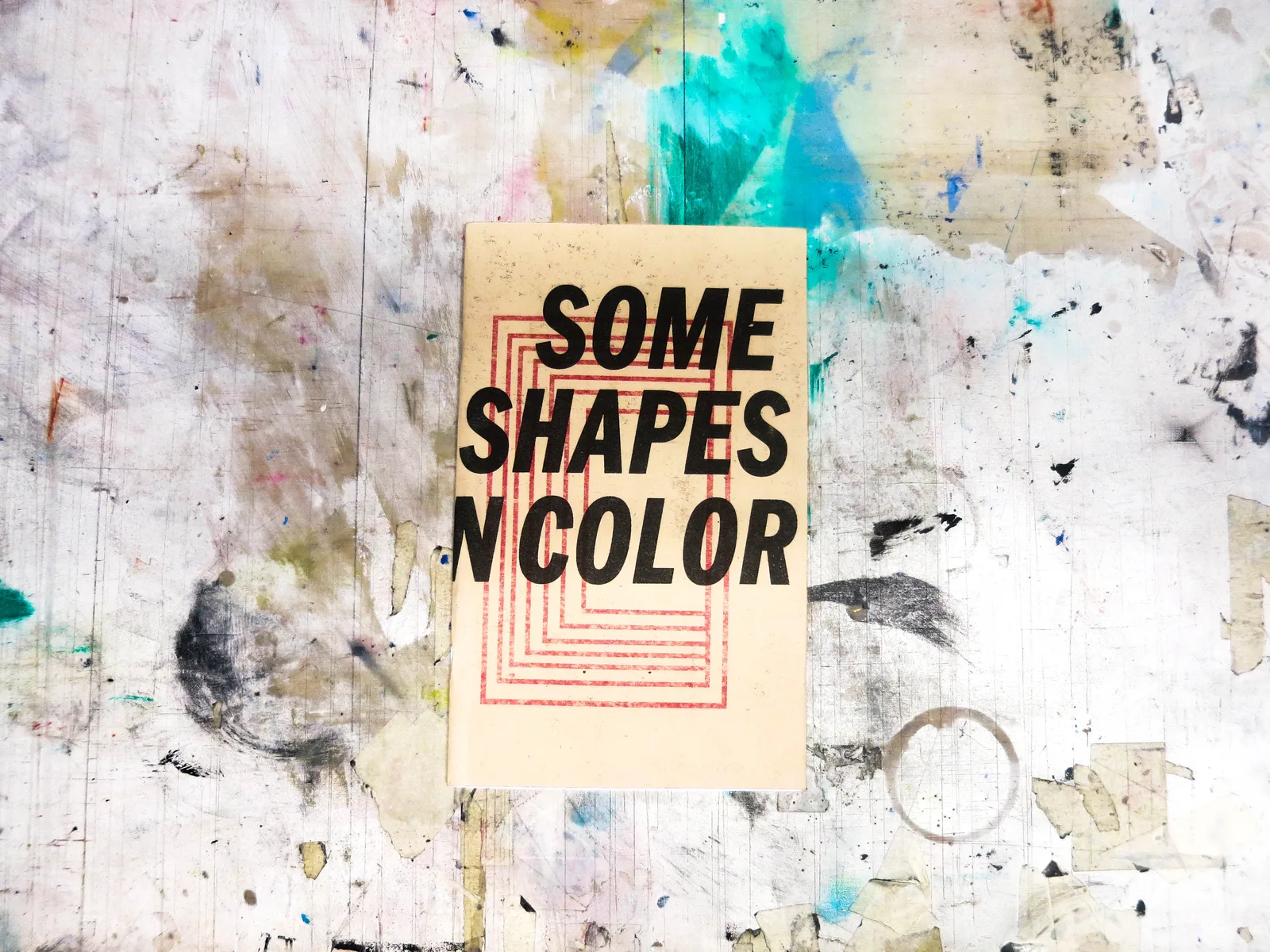 Some Shape In Color Zine, plate 1 of 5