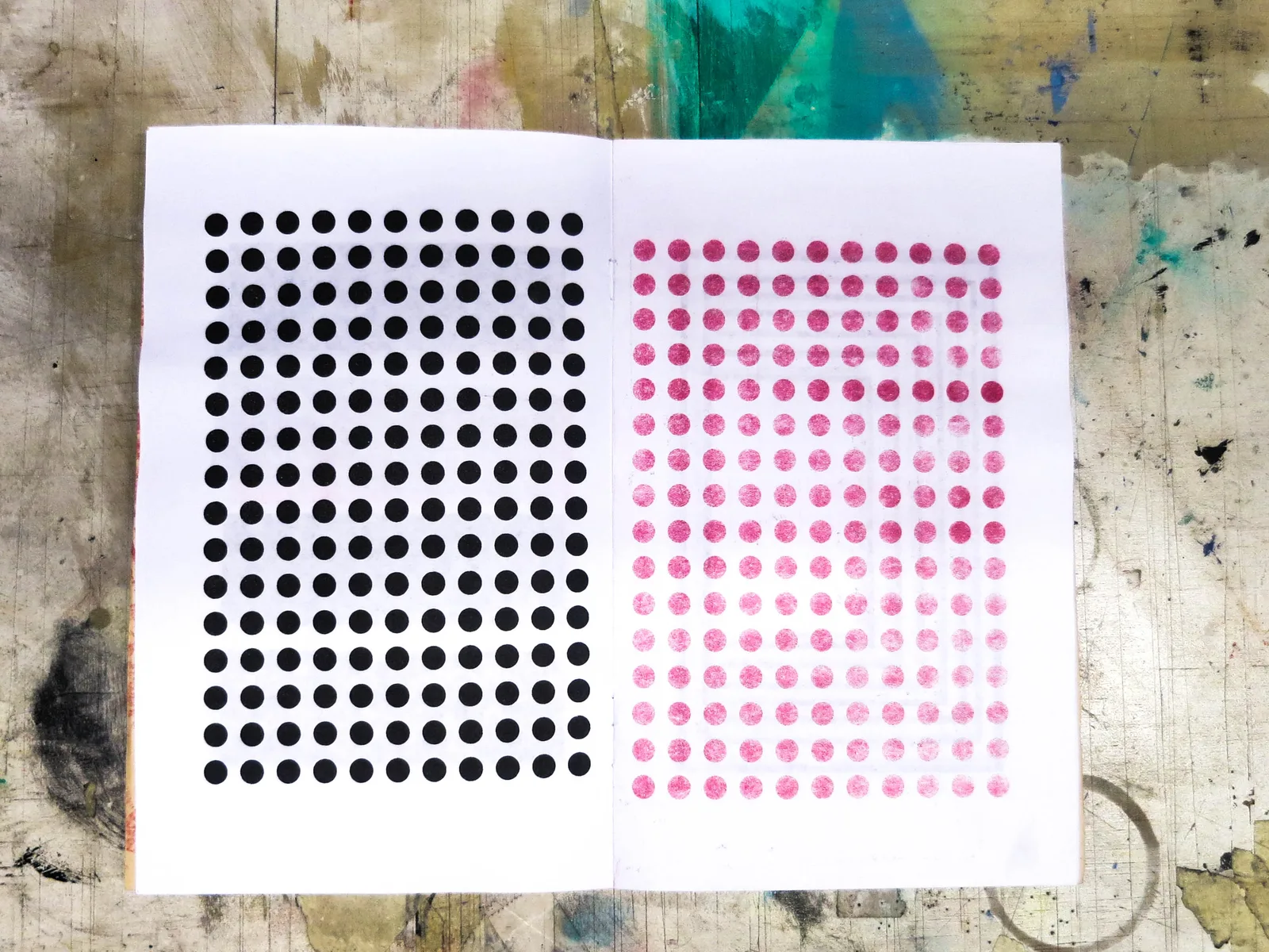 Some Shape In Color Zine, plate 2 of 5