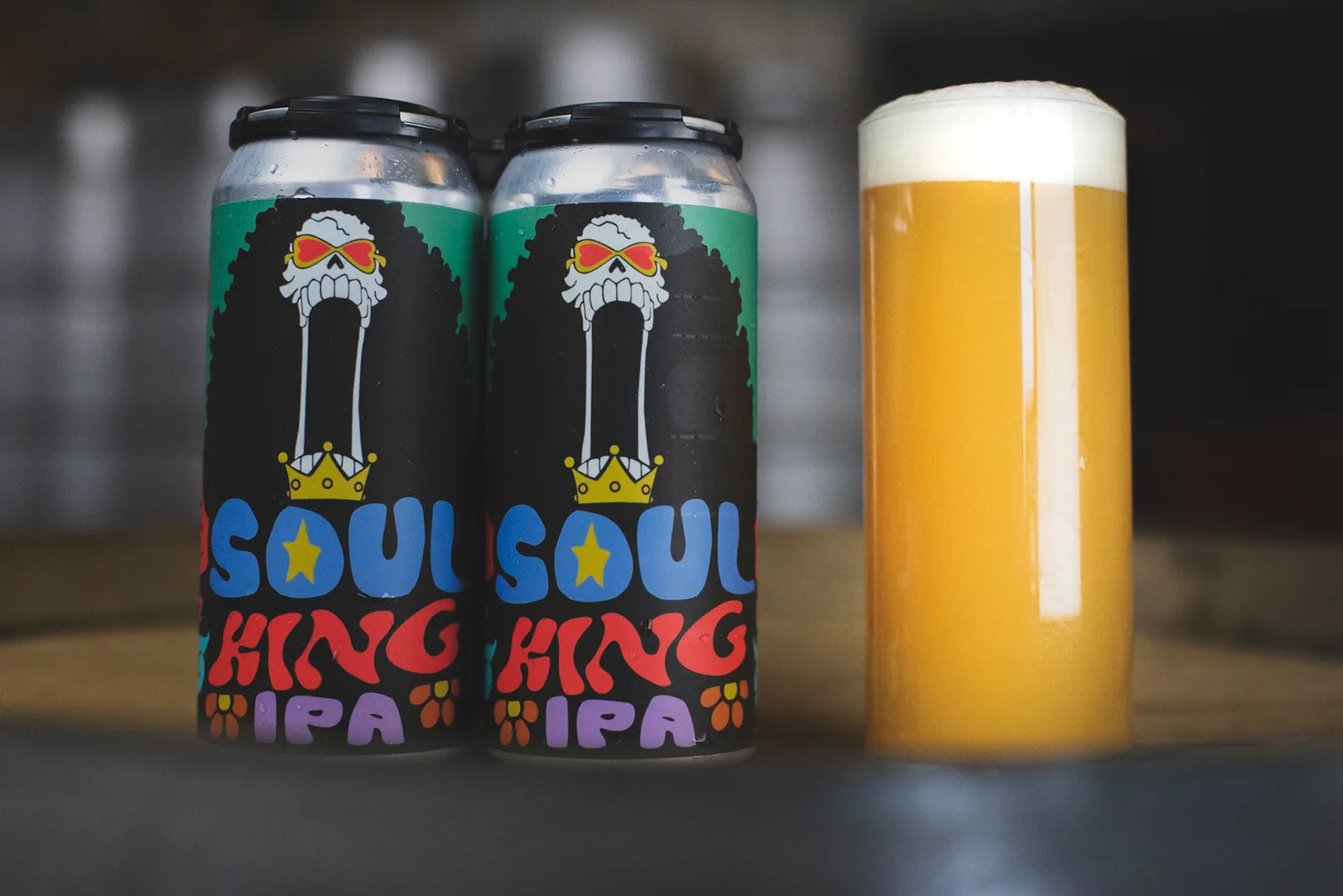 Soul King IPA Label, The Slough Brewing Collective, plate 9 of 14