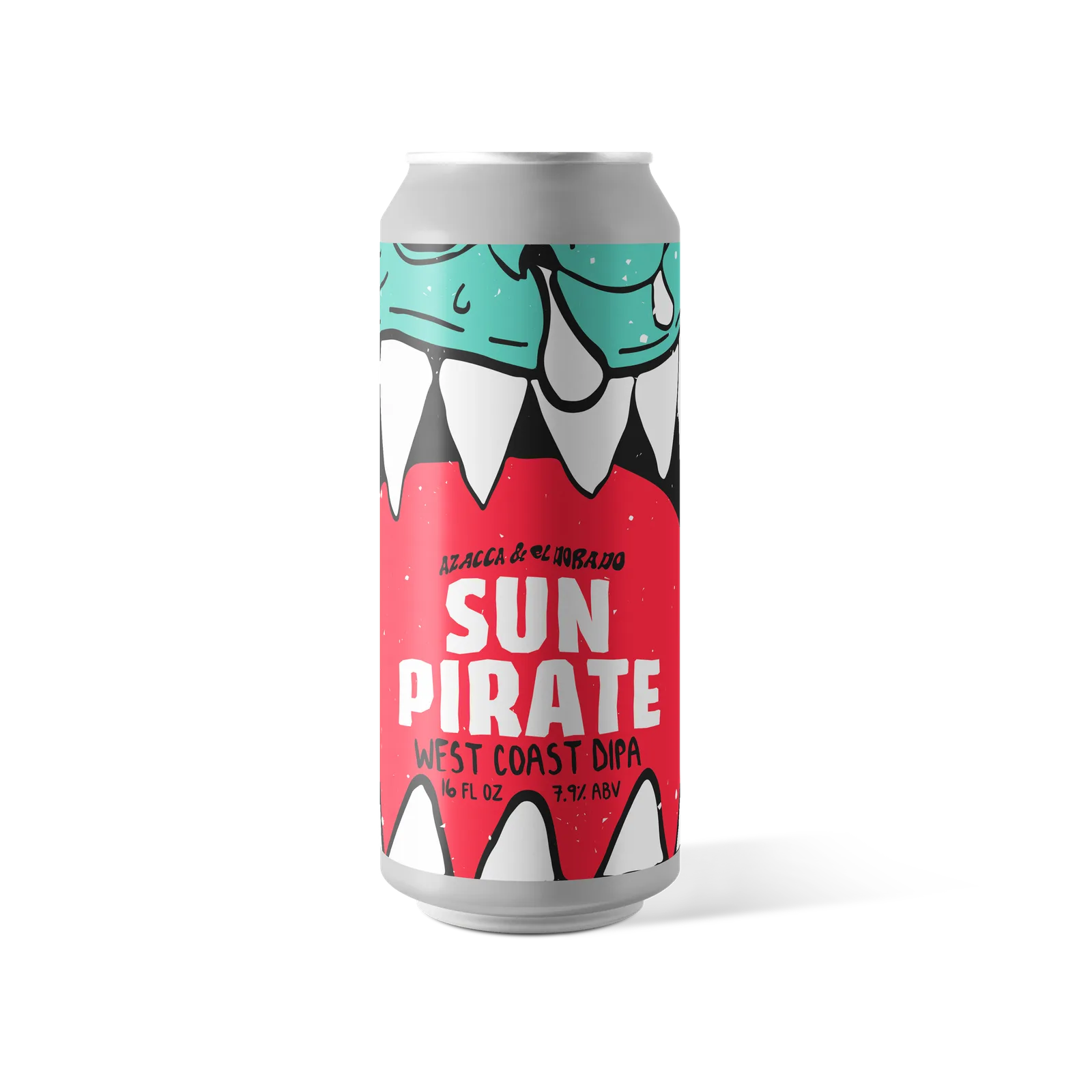 Sun Pirate West Coast DIPA Label, The Slough, plate 13 of 29