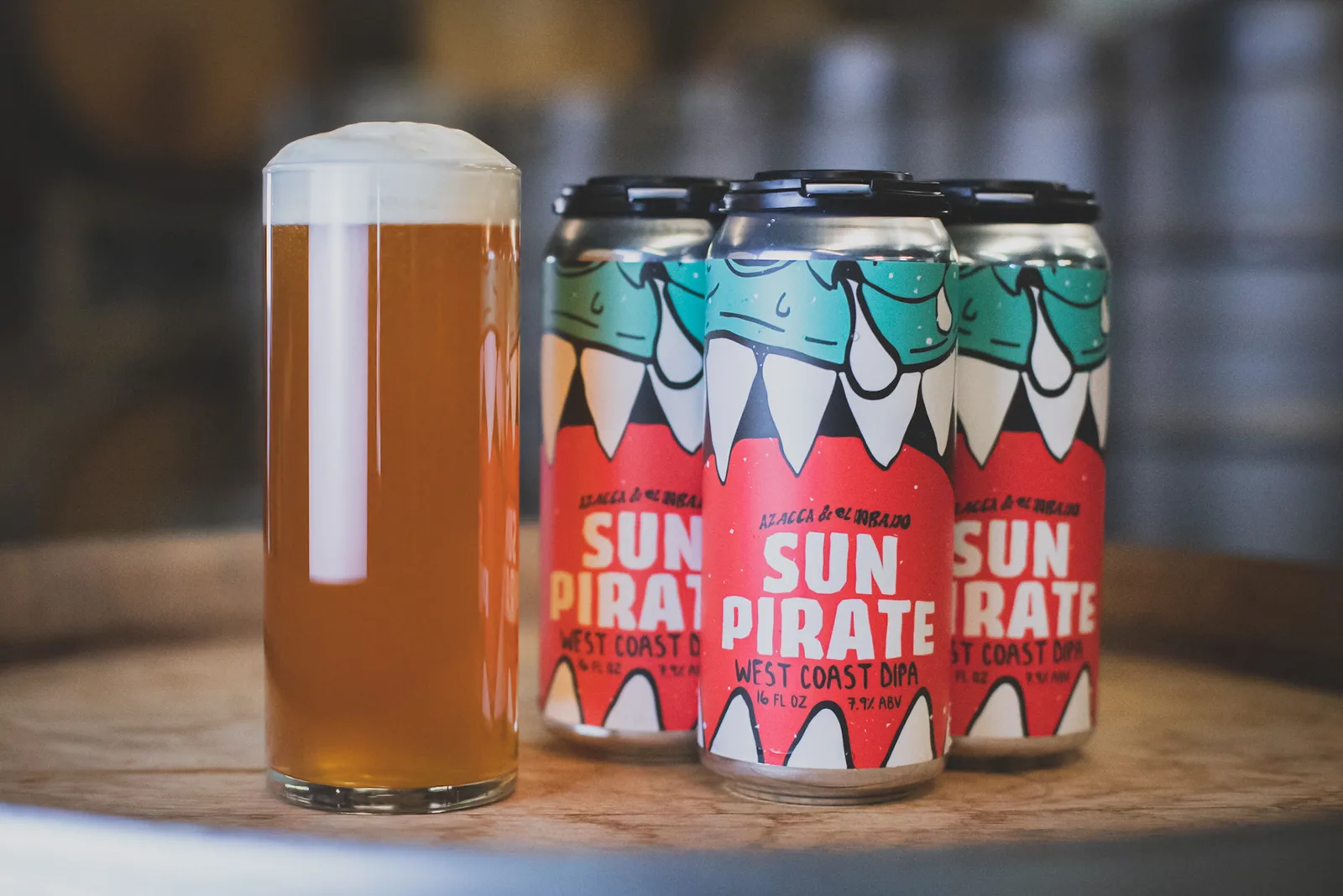 Sun Pirate West Coast DIPA Label, The Slough, plate 19 of 29