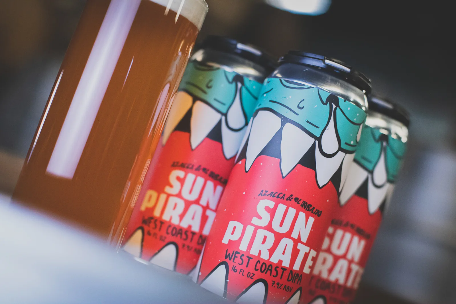 Sun Pirate West Coast DIPA Label, The Slough, plate 26 of 29