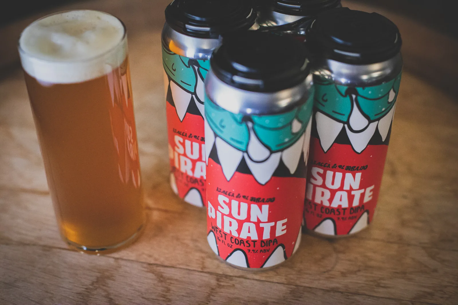 Sun Pirate West Coast DIPA Label, The Slough, plate 27 of 29