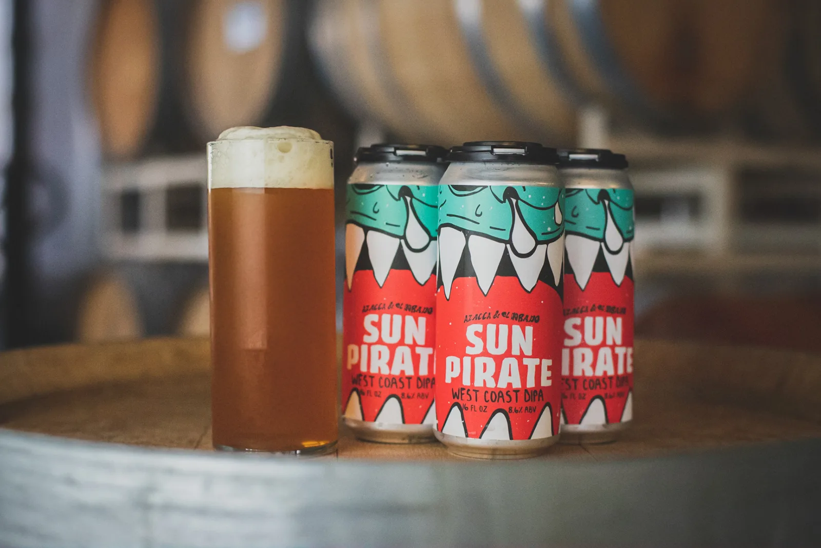 Sun Pirate West Coast DIPA Label, The Slough, plate 29 of 29