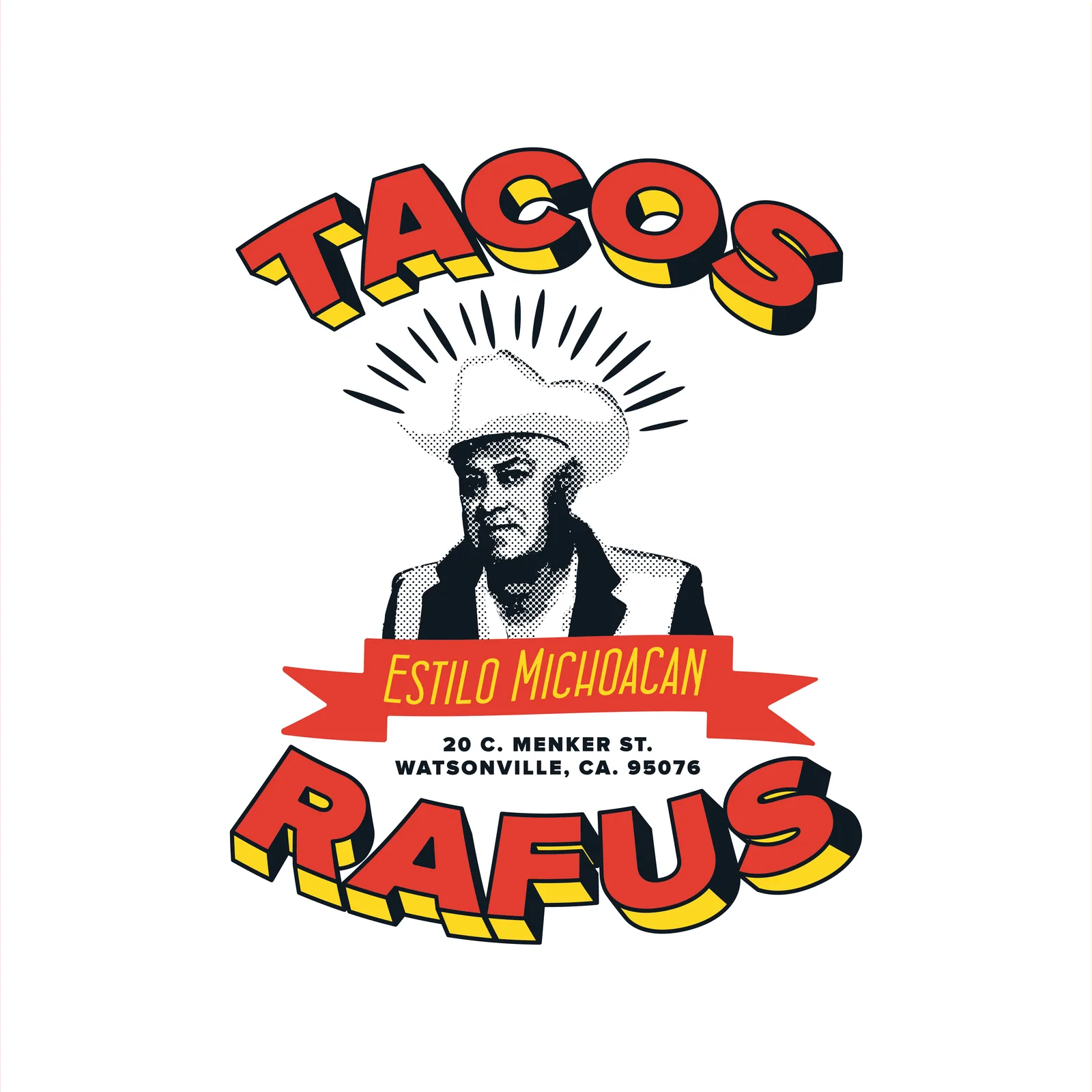 Tacos Rafus Branding, plate 6 of 10