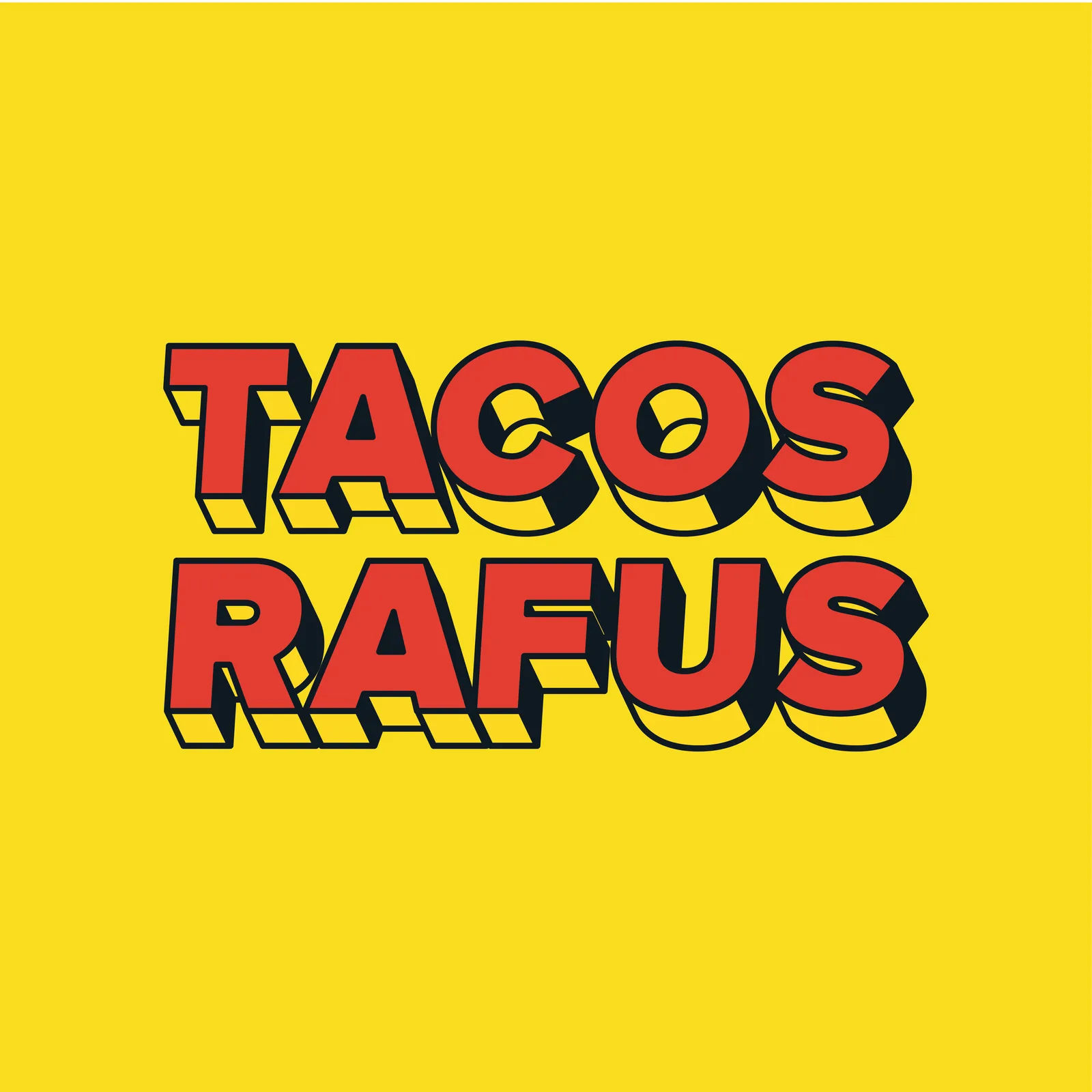 Tacos Rafus Branding, plate 7 of 10