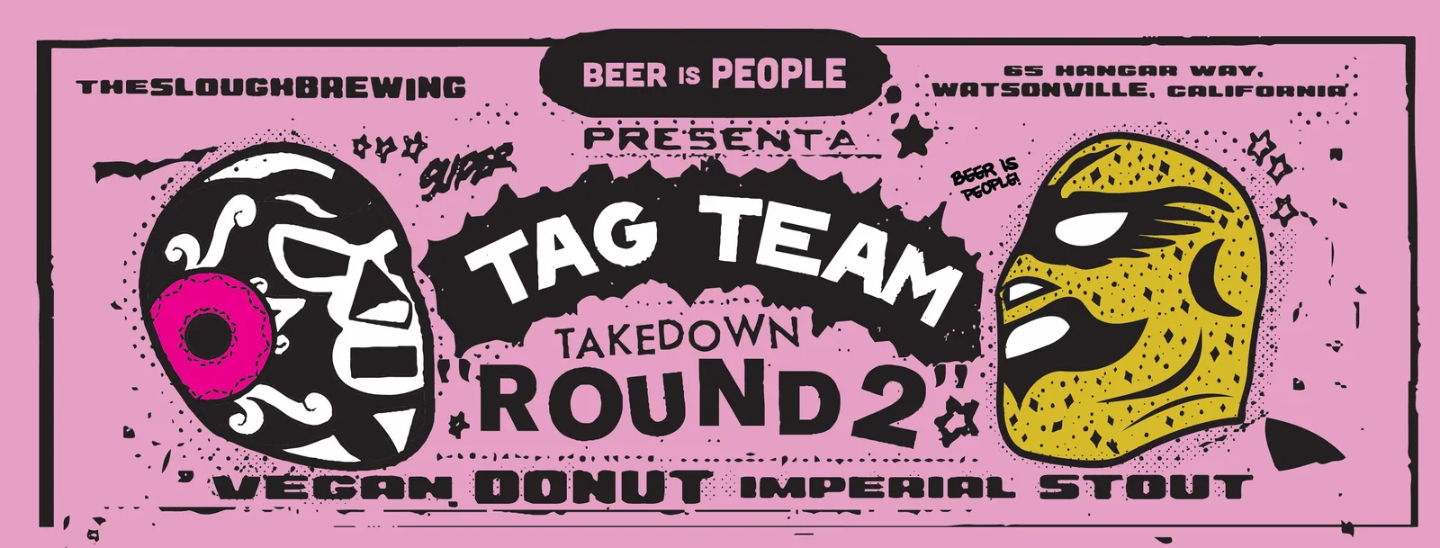 Tag Team Takedown: Round 2, Label Design, plate 14 of 14