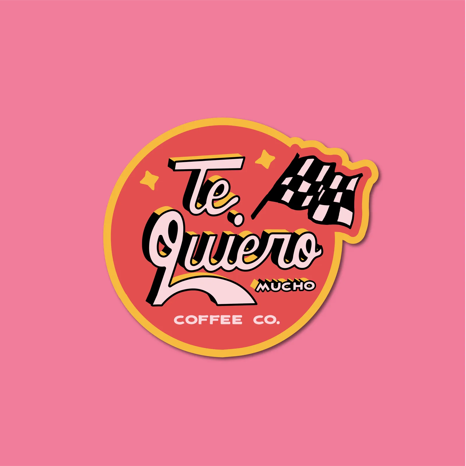 Te Quiero Mucho Coffee Co., Logo & Label, plate 1 of 7