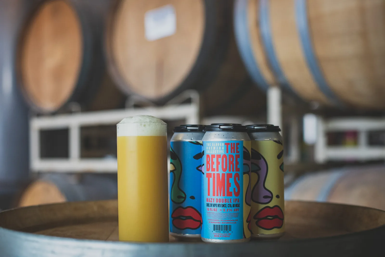 The Before Times Hazy Double IPA, Label, plate 10 of 11