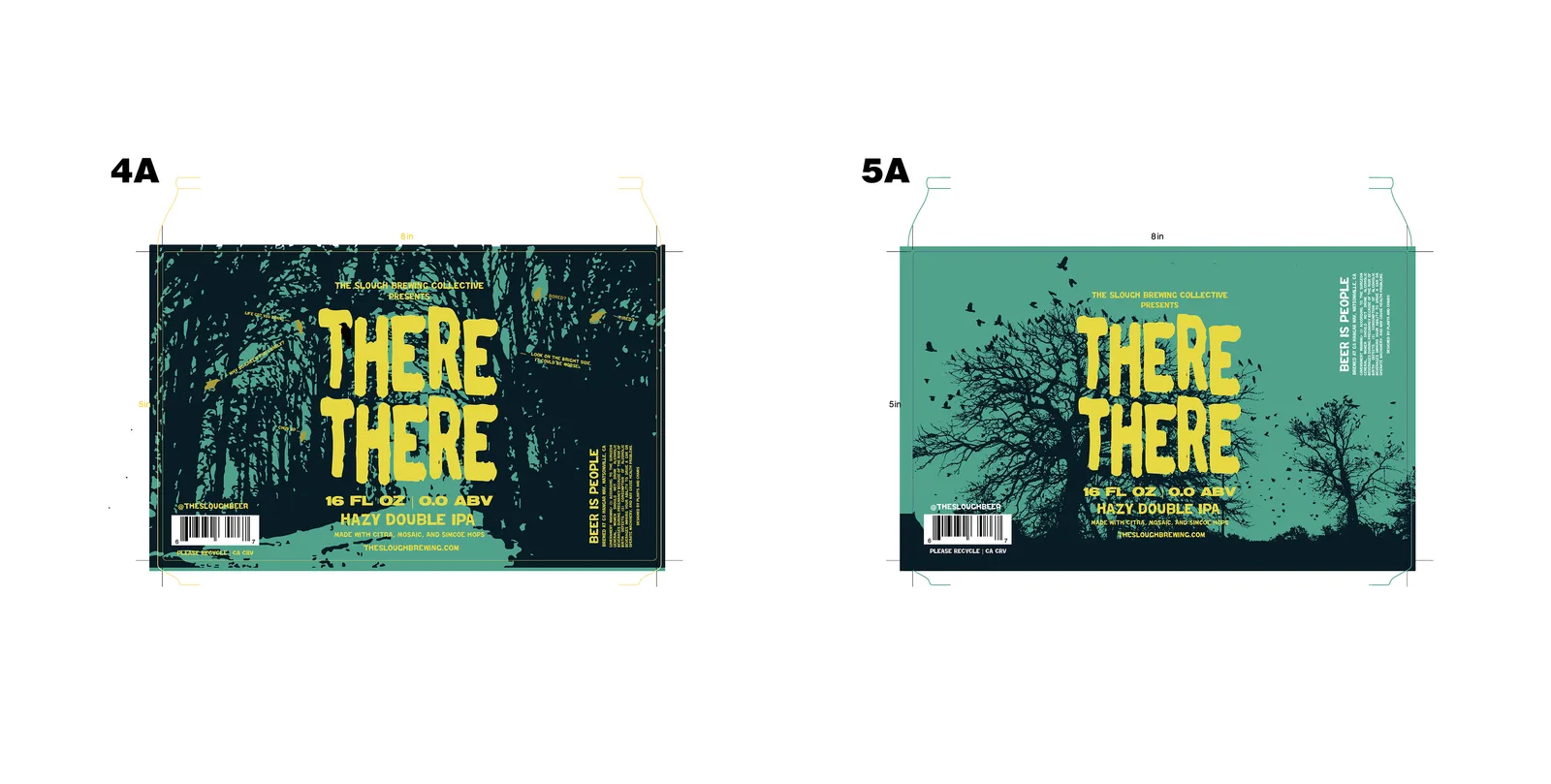 There There Hazy IPA Label, The Slough, plate 5 of 16