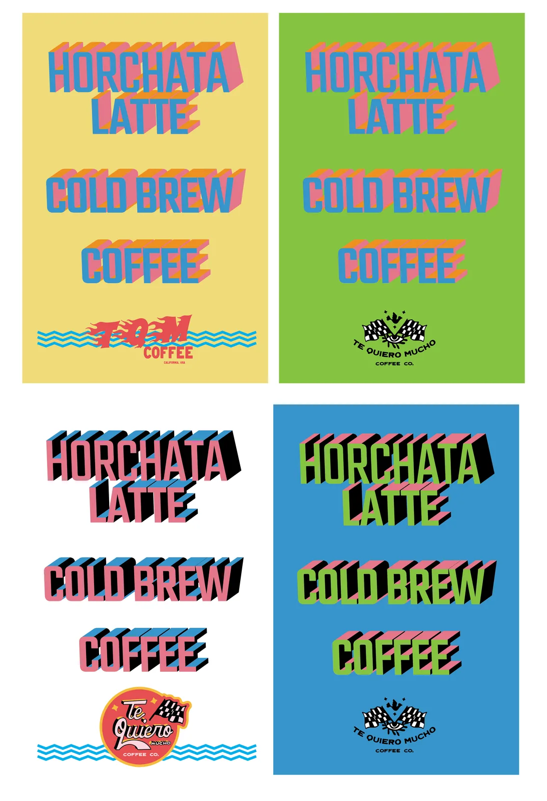 TQM Coffee, Pop up Capsule Collection, plate 16 of 17