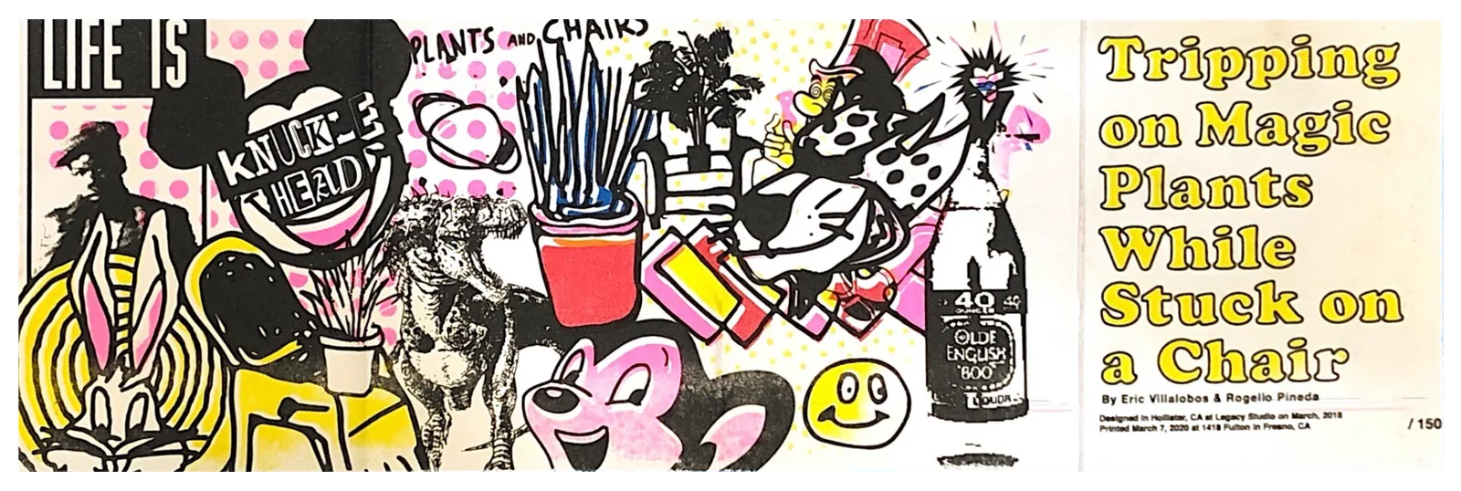 Tripping on Magic Plants While Stuck on a Chair, plate 1 of 3