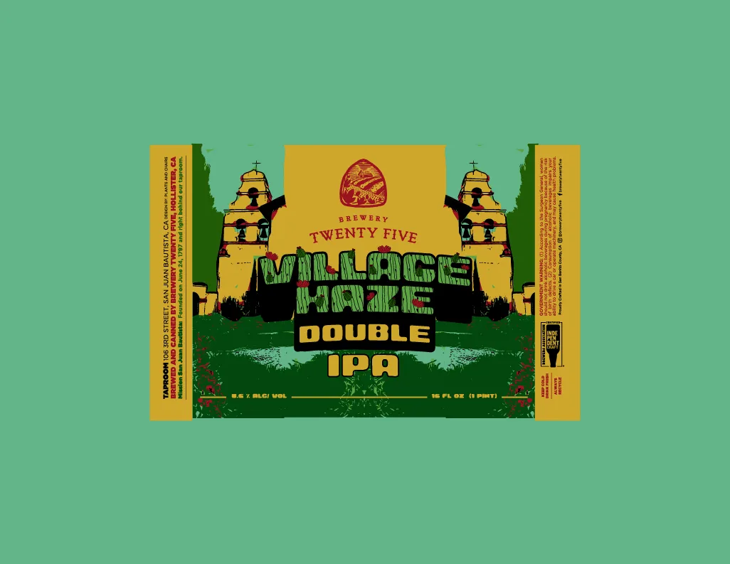 Village Haze, Beer Label, plate 1 of 5