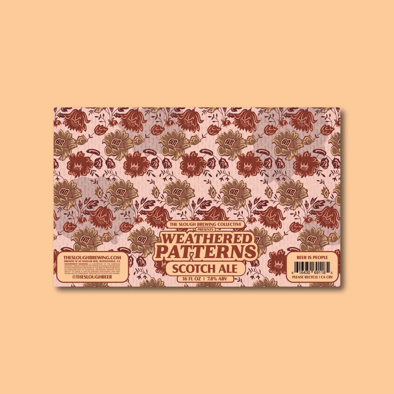 Weathered Patterns, The Slough Brewing Collective, plate 7 of 7