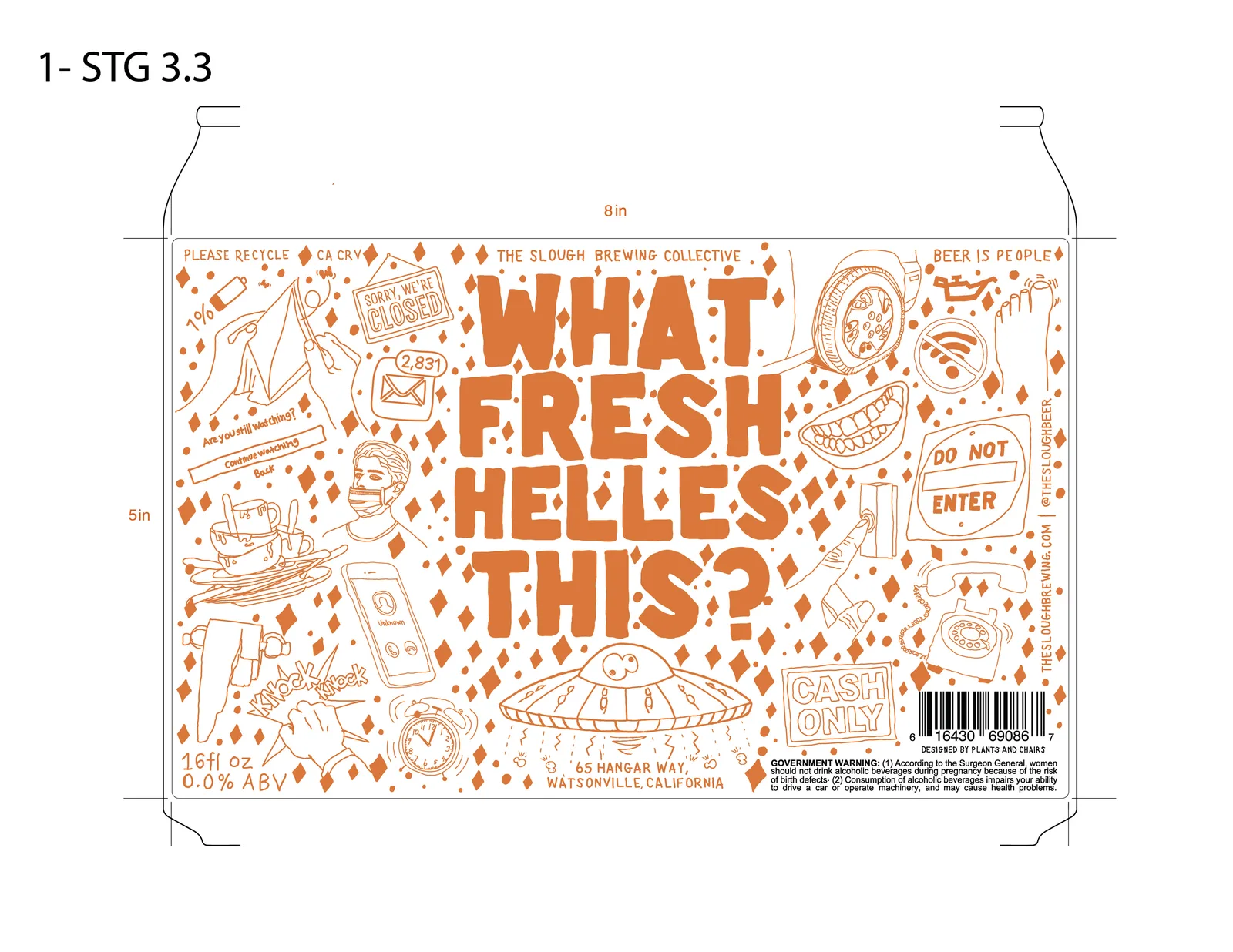 WHAT FRESH HELLES THIS? Helles Lager, Label, plate 2 of 23