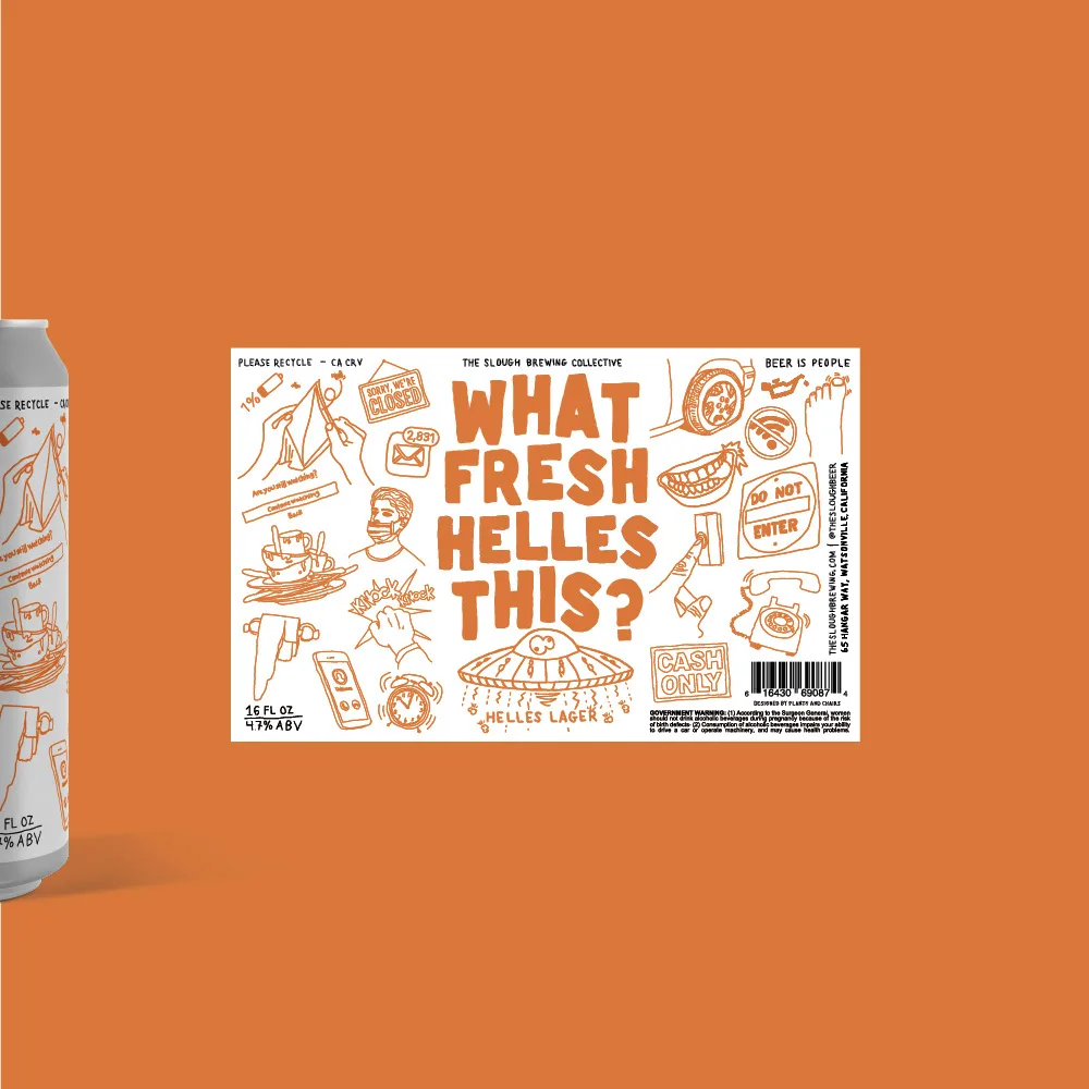 WHAT FRESH HELLES THIS? Helles Lager, Label, plate 13 of 23