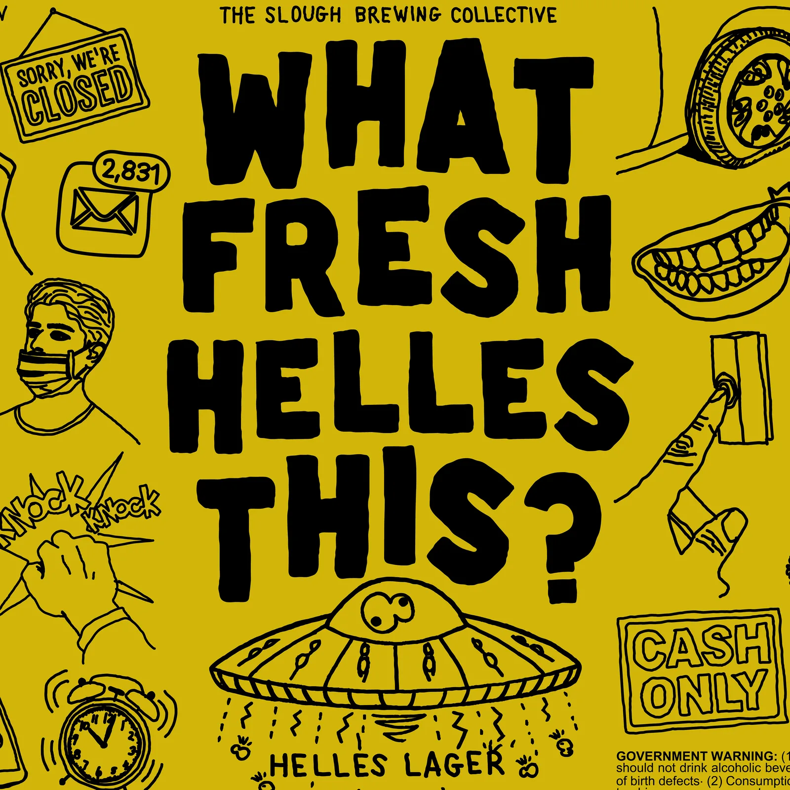 WHAT FRESH HELLES THIS? Helles Lager, Label, plate 18 of 23