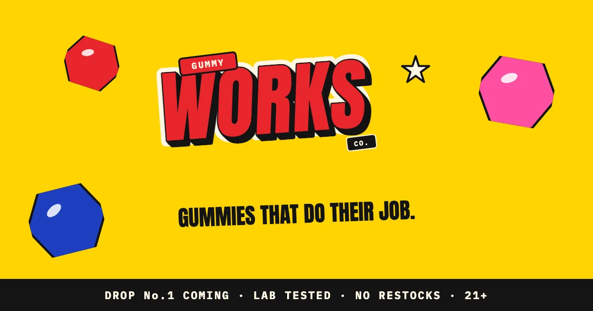 WORKS Gummy Co, plate 1 of 10